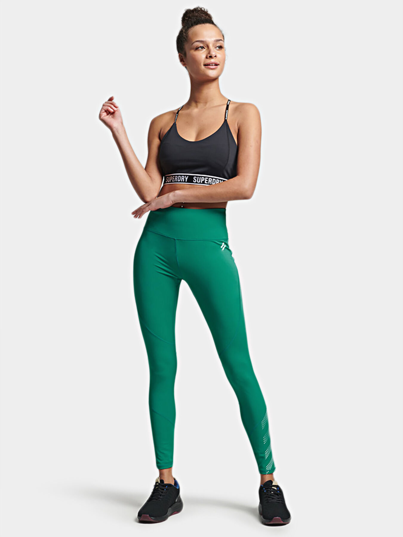 Sports leggings with logo details brand SUPERDRY Globalbrandsstore en