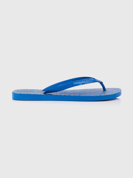 Flip-flops with monogram print - 1