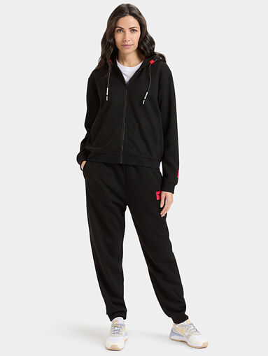 URBANITY sports sweatshirt with hood and laces - 5