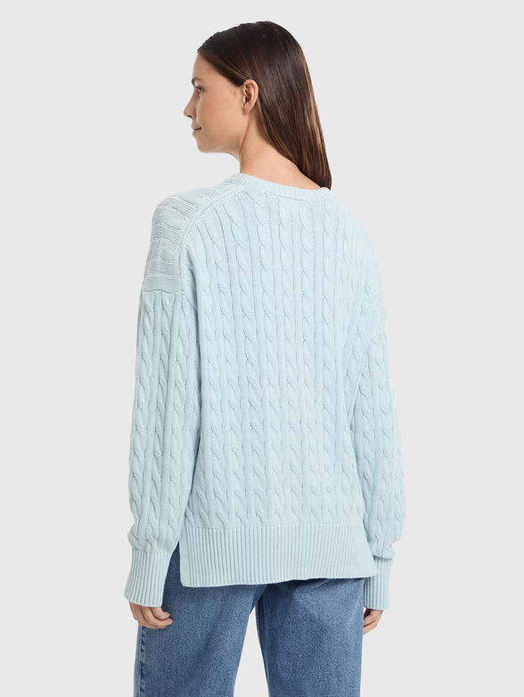 Sweater with crew neck - 3