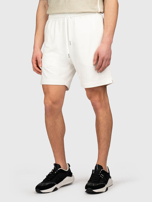 Cotton-blend shorts
