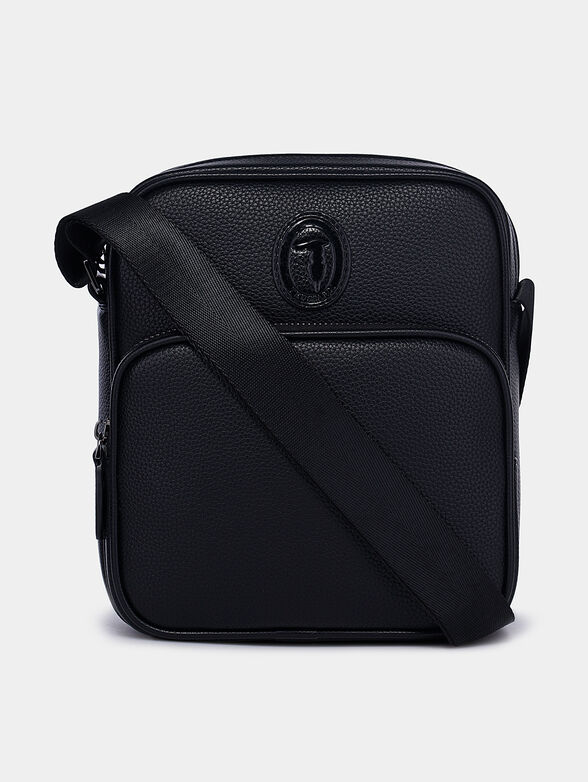 Crossbody bag with logo patch - 1