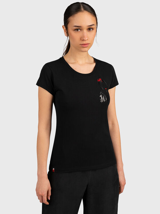 TSL038 T-shirt with print on the back - 1