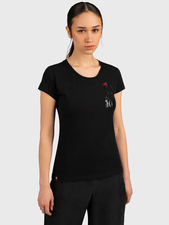 TSL038 T-shirt with print on the back - 1