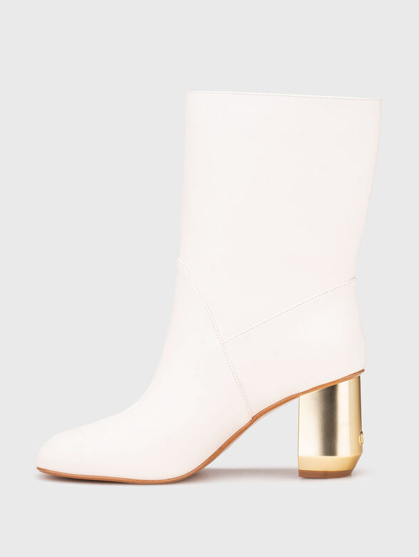 SAMY 05 nappa leather heeled ankle boots - 4