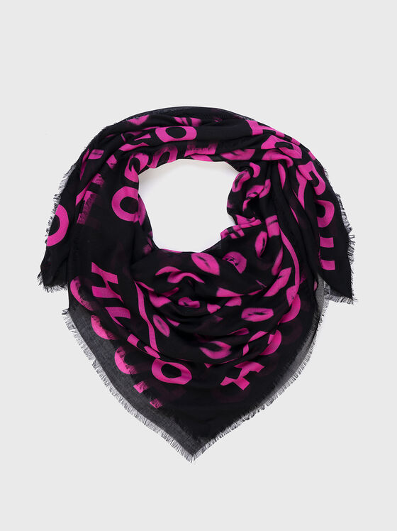 ARETHA wool blend scarf - 1