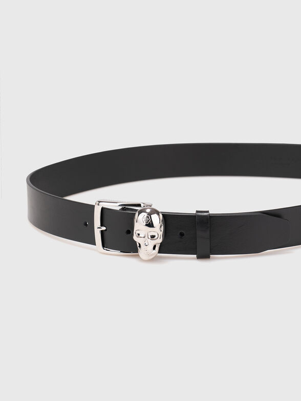 Leather Belt Skull - 2