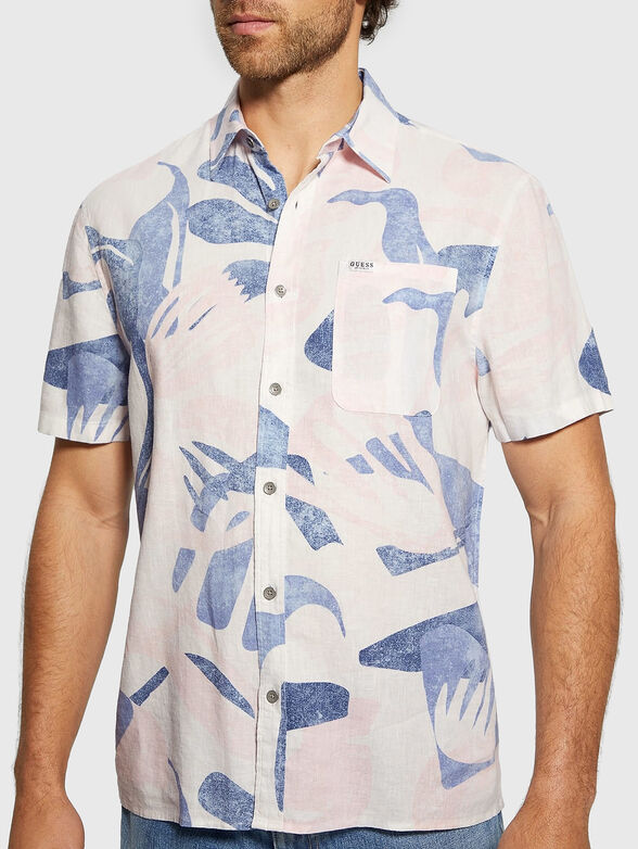 COLLIN shirt with abstract print - 4