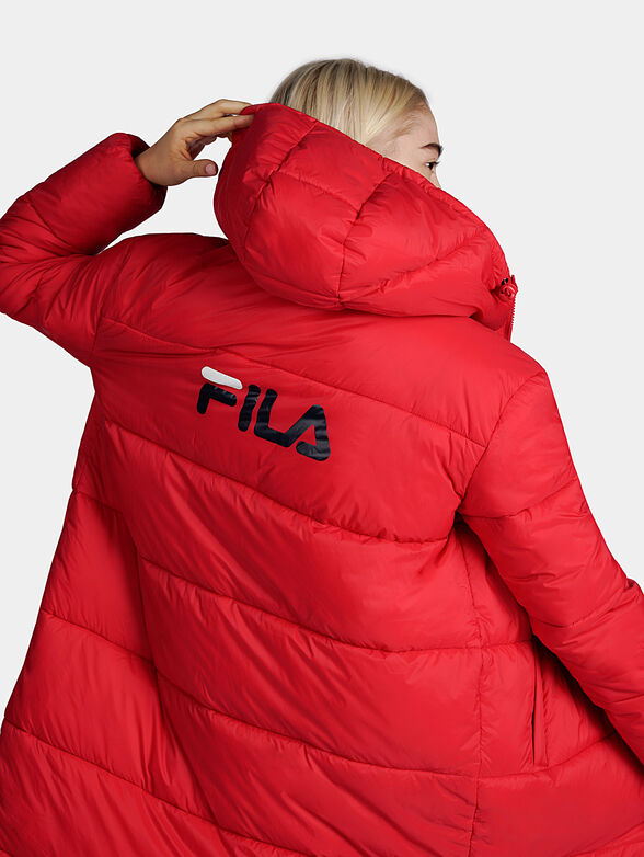 BRONWEN Puffer jacket in beige - 4