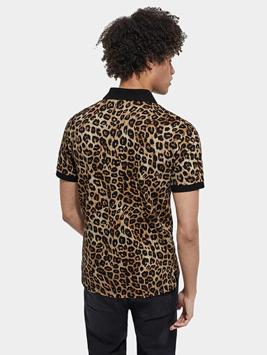 Polo shirt with animal print - 3