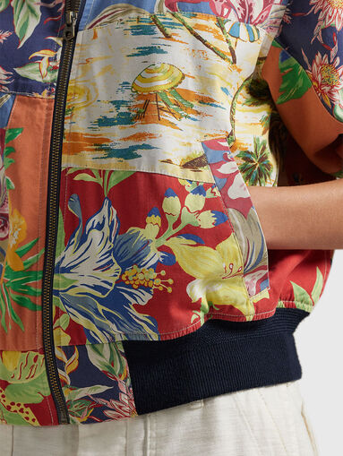 Multicolored bomber jacket - 5