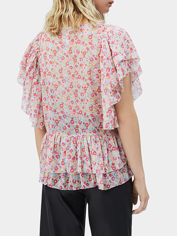 ORLENAS  V-neck blouse - 4