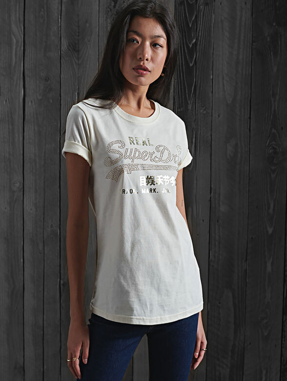 LUSTER T-shirt with logo - 1