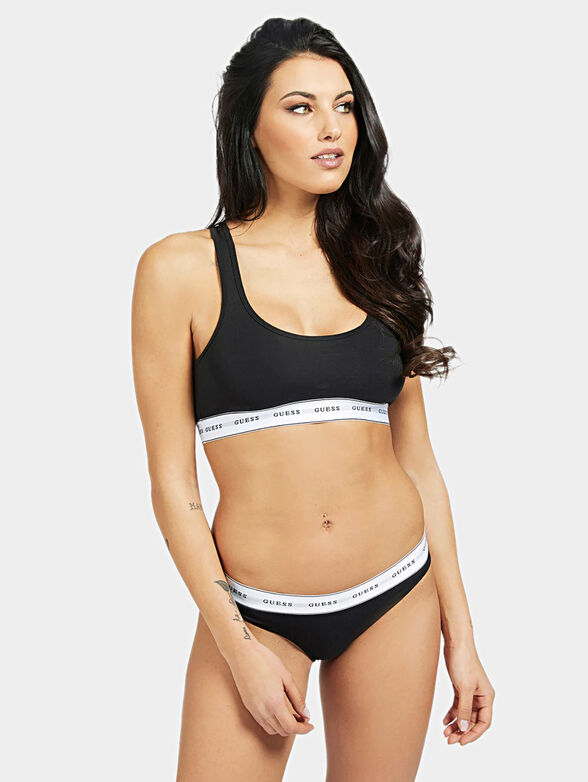 CARRIE Stretch cotton sports bra - 2