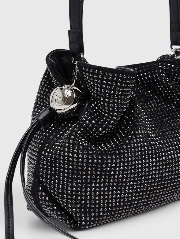 Small RICCY Bag with crysta appliqu&eacute;s - 5