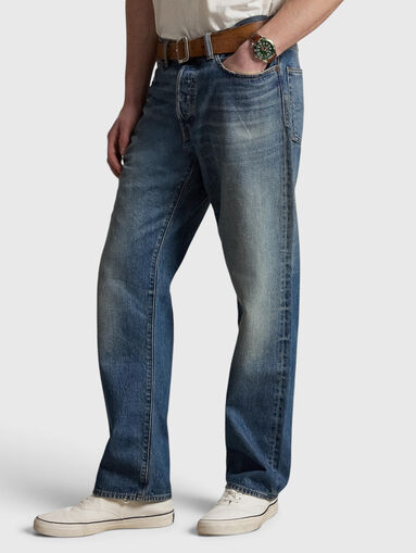 Straight jeans in blue - 3