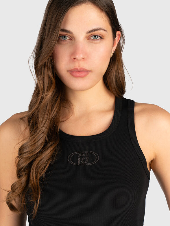 Black top with logo - 4