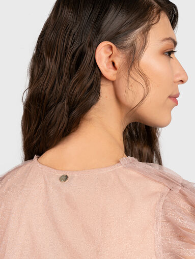 Pink tulle top - 5