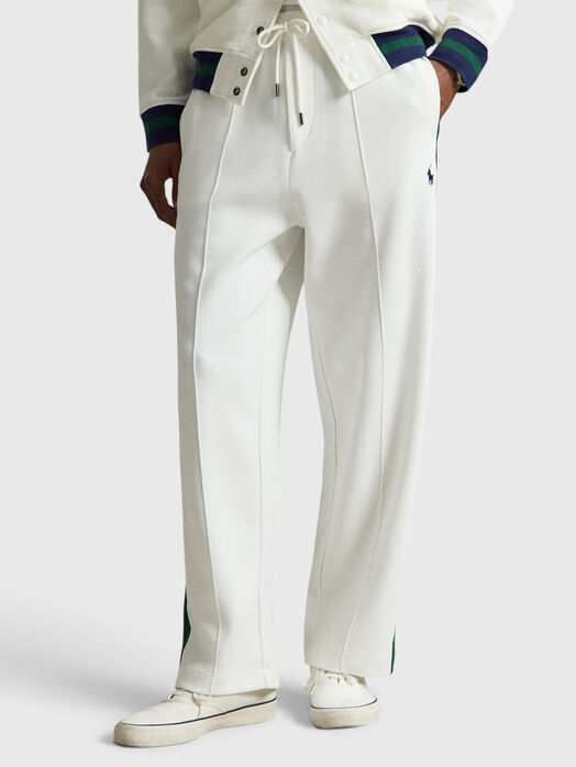 White sport pants
