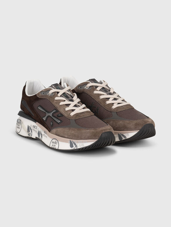 MOERUN sports shoes in brown - 2