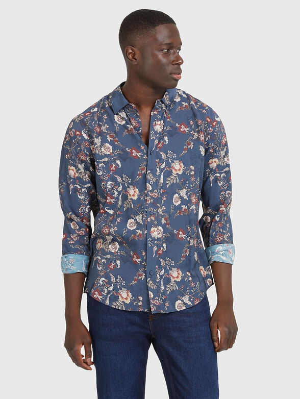 Shirt with monogram print - 1