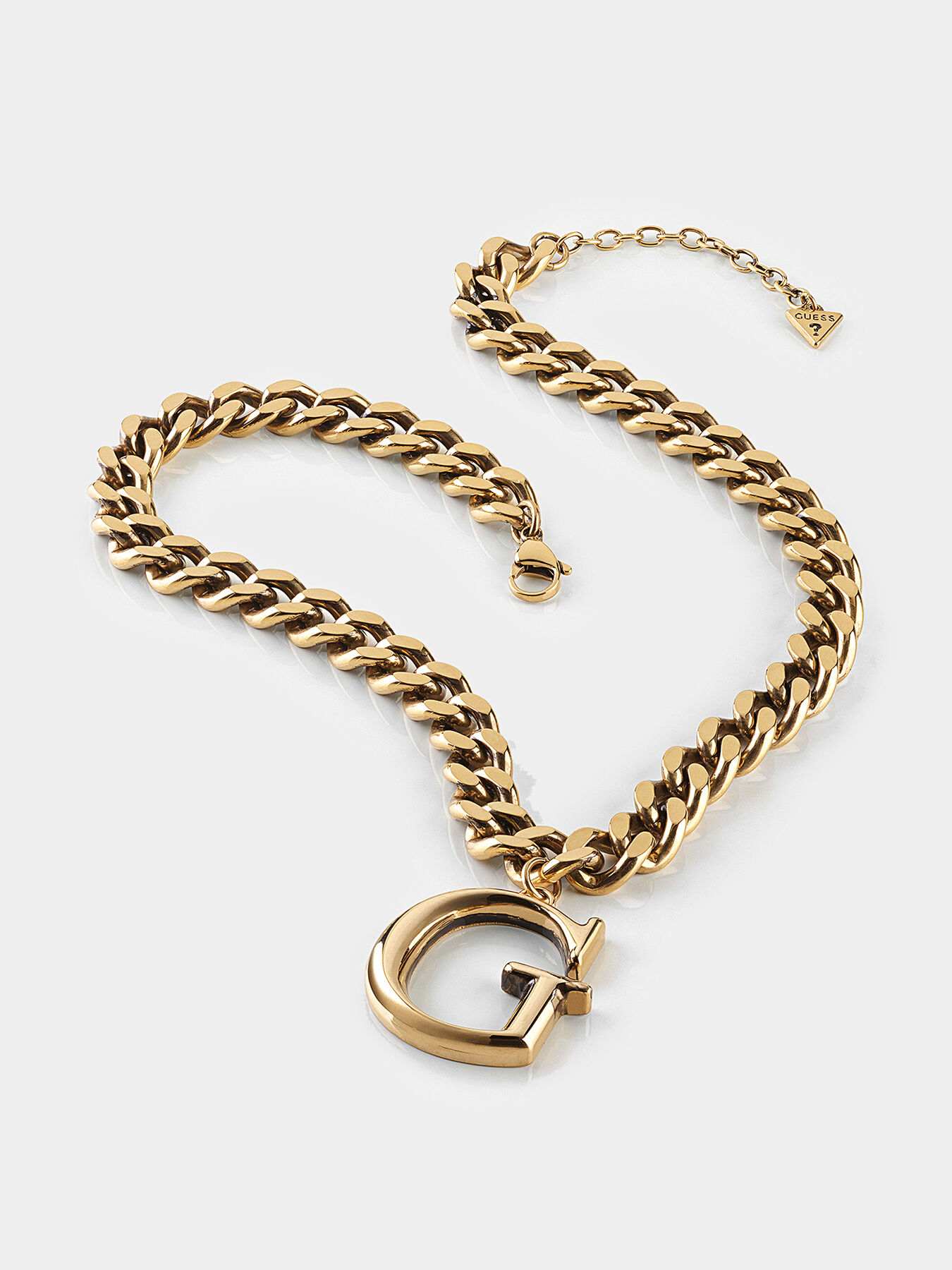 Guess logo necklace clearance
