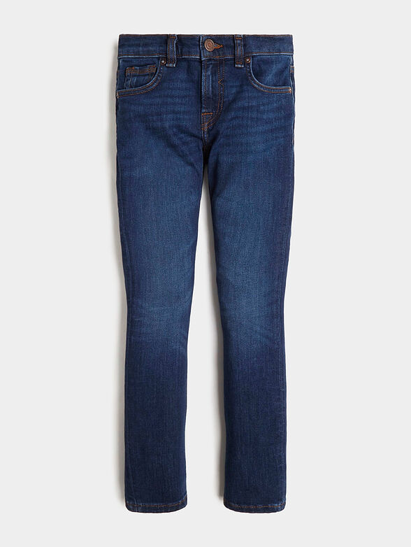 Skinny jeans with washed effect - 1