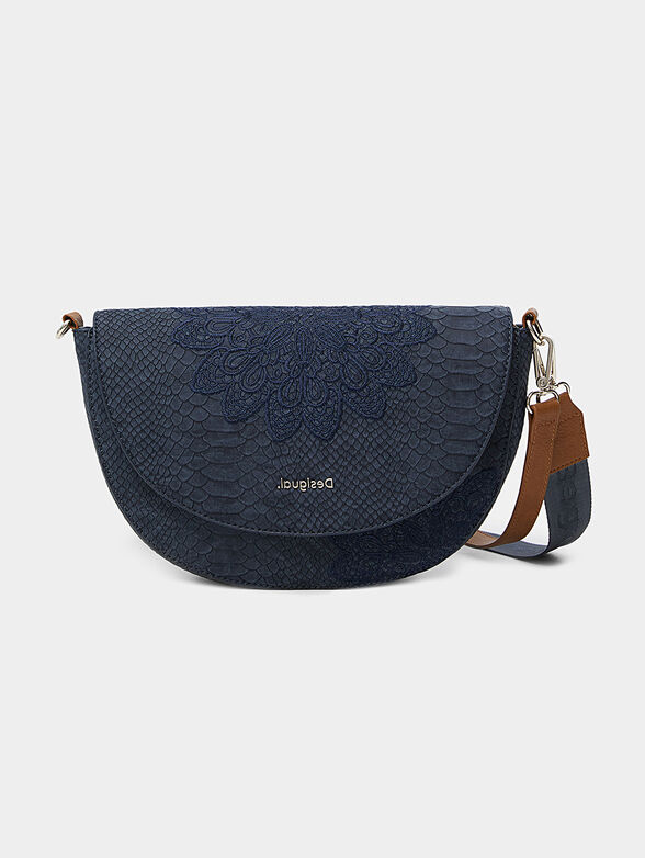 Crossbody bag BREMEN in blue color - 1