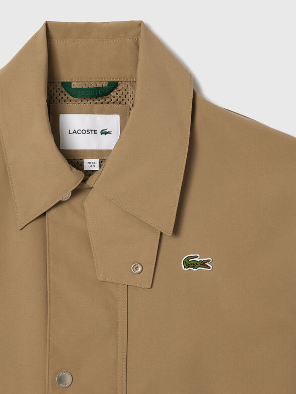 Trenchcoat with logo detail - 1