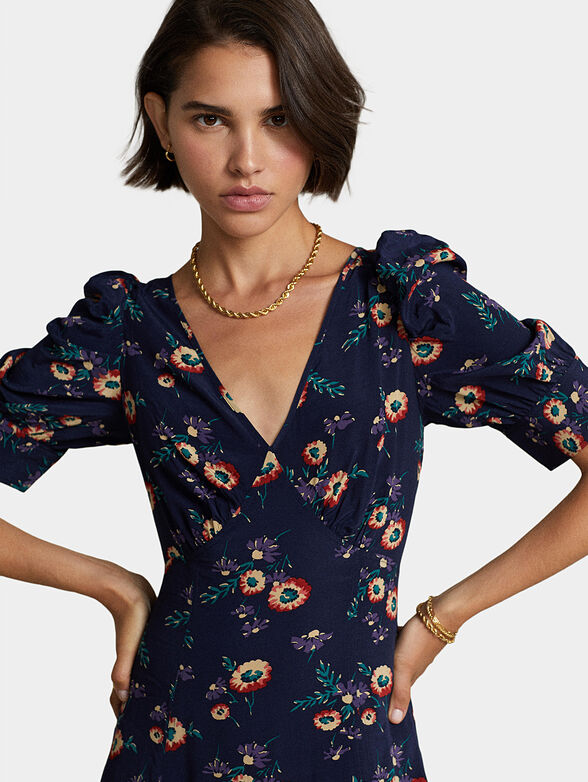Dress with floral print - 3