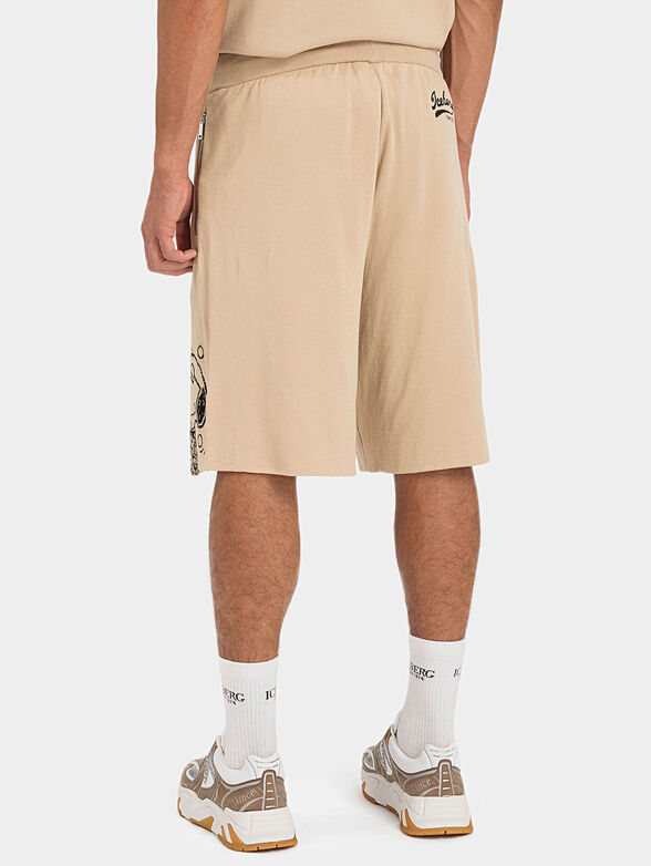 Bermuda shorts with jacquard Snoopy motif - 2