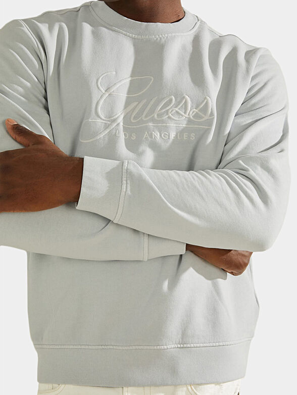 MELVYN sweatshirt with logo embroidery - 2