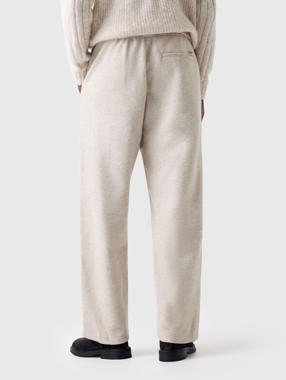 Slim wool blend trousers - 2