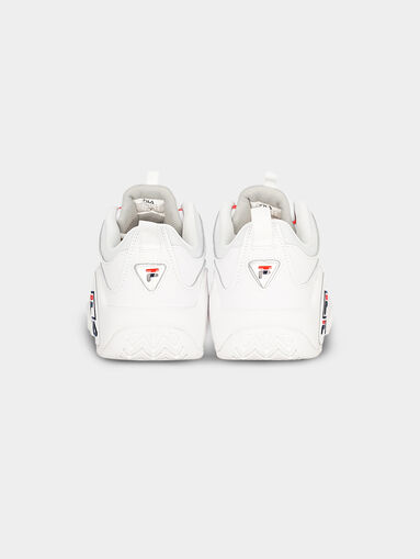 95 LOW dark blue sneakers with white accents - 4
