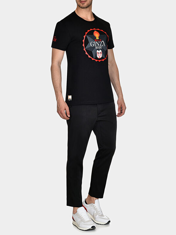 TS013 T-shirt with logo accent - 3