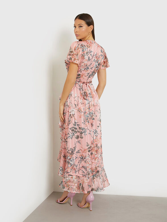 chinese dress ladies Juna Mesh Maxi Dress in Black Mini Dot – Isalis