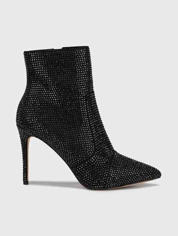 RUE ankle boots with applied rhinestones - 1