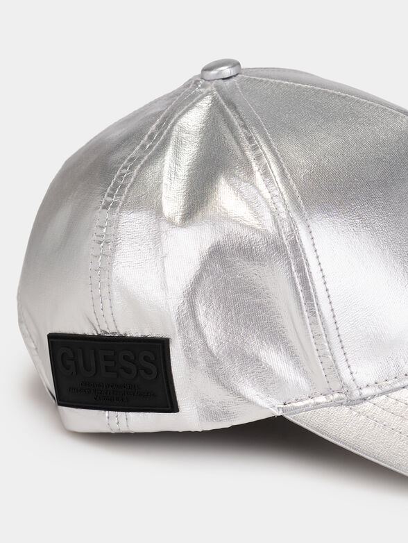 Baseball cap in silver color ANGELIQUE - 4
