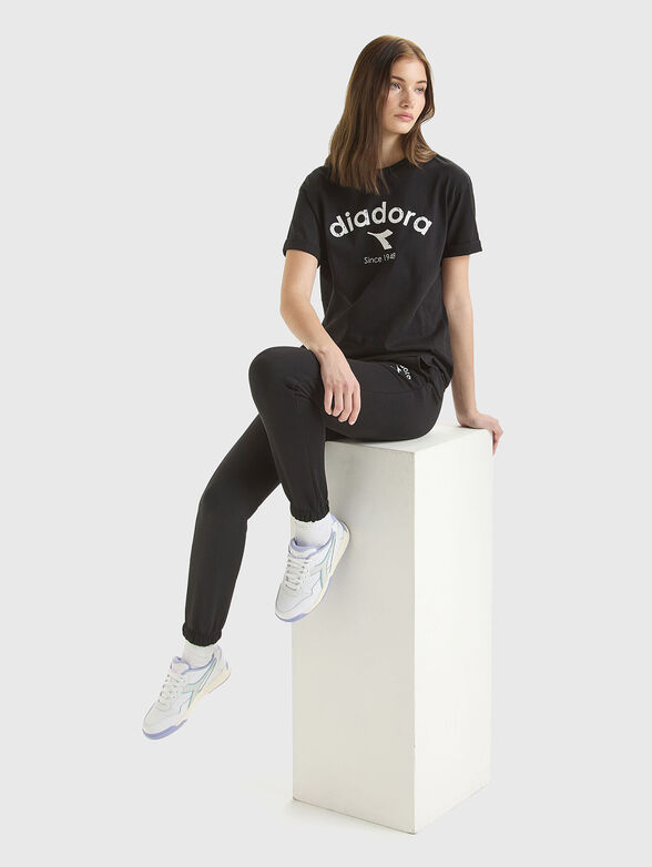 Black unisex sweatpants - 4