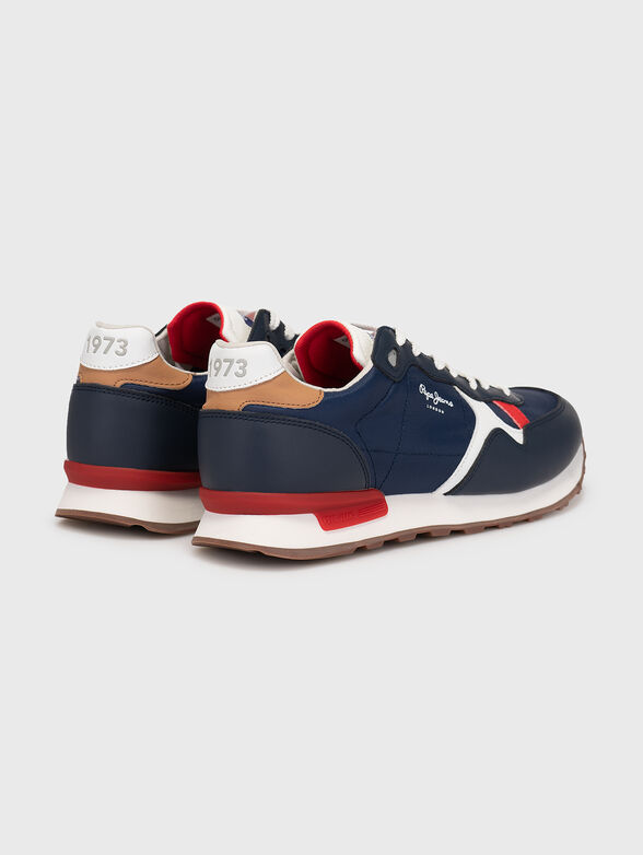 BRITT MAN FLAG blue sneakers - 3