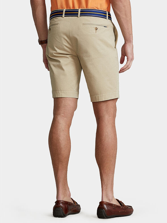 Shorts in beige color - 2