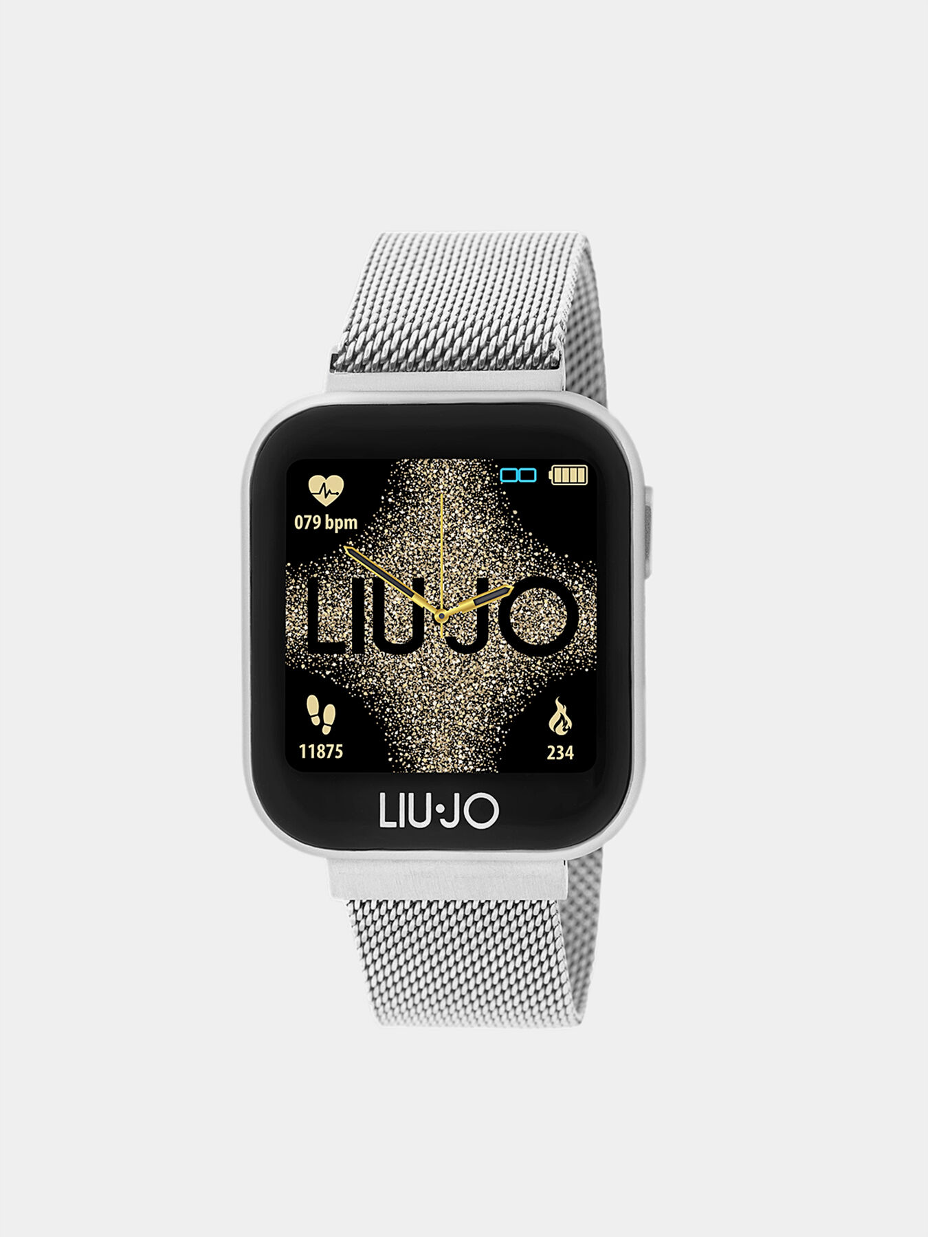 Smart watch in silver color brand LIU JO Globalbrandsstore en