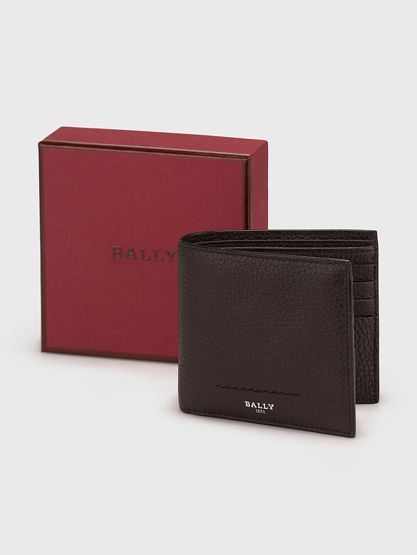 SCRASAI.CV brown leather wallet  - 4