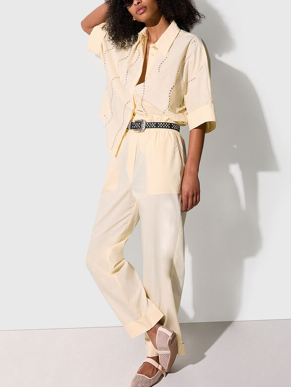 Black cotton pants  - 4