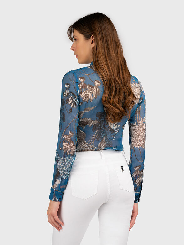 LS CLOUIS shirt with floral print - 3