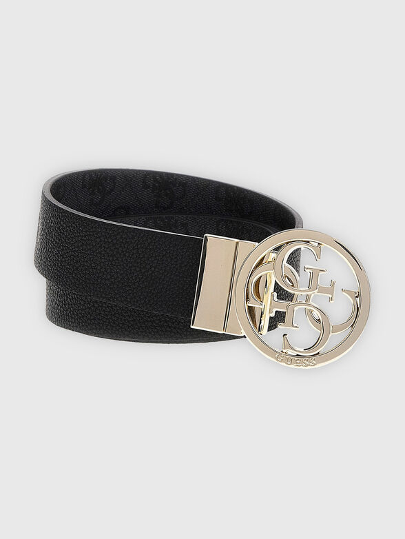 NOELLE double-face belt with logo buckle - 2