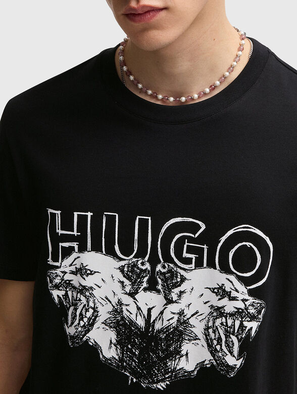 DURRO T-shirt with logo print - 4