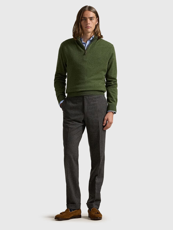 Logo wool sweater - 2