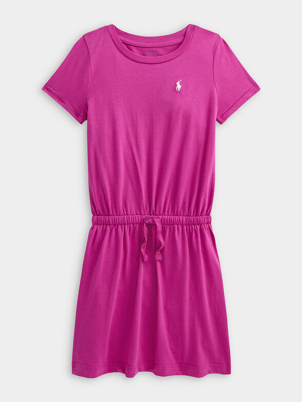 Dress in fuxia color - 1