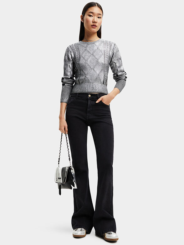 JOHANNA sweater with metallic effect - 2